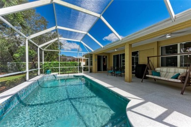 Charming home with heated pool in Riverwalk Village, Lakewood on The River Club in Florida - for sale on GolfHomes.com, golf home, golf lot