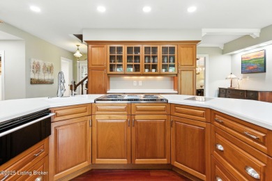 One-of-a-kind home that overlooks the 4th hole of the on Hurstbourne Country Club in Kentucky - for sale on GolfHomes.com, golf home, golf lot
