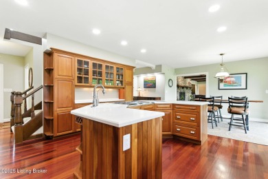 One-of-a-kind home that overlooks the 4th hole of the on Hurstbourne Country Club in Kentucky - for sale on GolfHomes.com, golf home, golf lot
