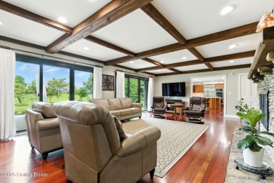 One-of-a-kind home that overlooks the 4th hole of the on Hurstbourne Country Club in Kentucky - for sale on GolfHomes.com, golf home, golf lot