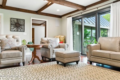 One-of-a-kind home that overlooks the 4th hole of the on Hurstbourne Country Club in Kentucky - for sale on GolfHomes.com, golf home, golf lot