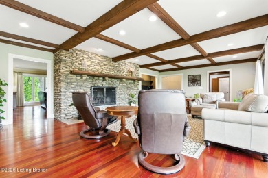 One-of-a-kind home that overlooks the 4th hole of the on Hurstbourne Country Club in Kentucky - for sale on GolfHomes.com, golf home, golf lot