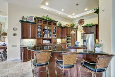 This pristine Mediterranean-style residence, custom-built by on Verandah Golf Course and Club in Florida - for sale on GolfHomes.com, golf home, golf lot