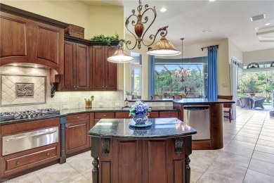 This pristine Mediterranean-style residence, custom-built by on Verandah Golf Course and Club in Florida - for sale on GolfHomes.com, golf home, golf lot