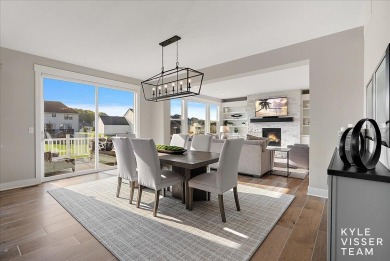 Stunning 2018 built home in one of Byron Center's most desirable on Railside Golf Club in Michigan - for sale on GolfHomes.com, golf home, golf lot