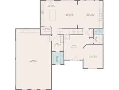 Stunning 2018 built home in one of Byron Center's most desirable on Railside Golf Club in Michigan - for sale on GolfHomes.com, golf home, golf lot