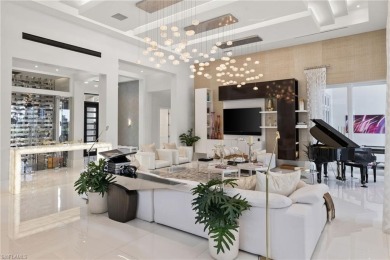 Luxury and sophistication are combined with world-class on Bonita Bay West in Florida - for sale on GolfHomes.com, golf home, golf lot