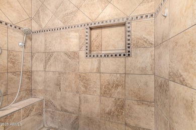 Great curb appeal to this corner lot 2 bed 2 bath furnished home on Fountain of the Sun Country Club in Arizona - for sale on GolfHomes.com, golf home, golf lot