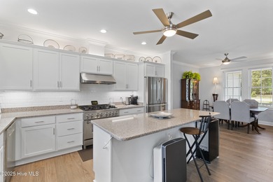 Enjoy this thoughtfully designed, solid, newly built home in the on Sound Golf Links at Albemarle Plantation in North Carolina - for sale on GolfHomes.com, golf home, golf lot