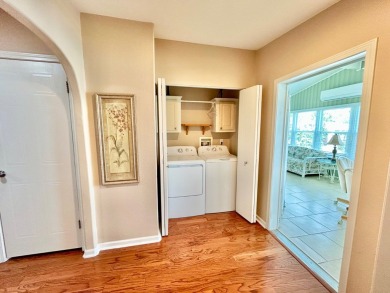 This spacious FULLY furnished mobile home, located in the on Sun n Lake Golf and Country Club in Florida - for sale on GolfHomes.com, golf home, golf lot