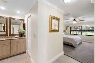 Well maintained and very spacious, tastefully furnished, 1st on Boca Lago Golf and Country Club in Florida - for sale on GolfHomes.com, golf home, golf lot