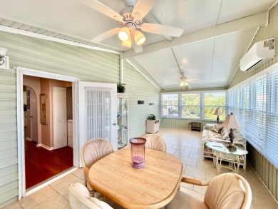 This spacious FULLY furnished mobile home, located in the on Sun n Lake Golf and Country Club in Florida - for sale on GolfHomes.com, golf home, golf lot