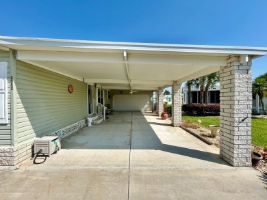 This spacious FULLY furnished mobile home, located in the on Sun n Lake Golf and Country Club in Florida - for sale on GolfHomes.com, golf home, golf lot