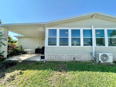 This spacious FULLY furnished mobile home, located in the on Sun n Lake Golf and Country Club in Florida - for sale on GolfHomes.com, golf home, golf lot