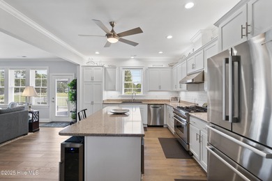 Enjoy this thoughtfully designed, solid, newly built home in the on Sound Golf Links at Albemarle Plantation in North Carolina - for sale on GolfHomes.com, golf home, golf lot