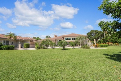 NEARLY ONE ACRE LOT! Breathtaking lakefront beauty is showcased on Frenchmans Creek Country Club in Florida - for sale on GolfHomes.com, golf home, golf lot