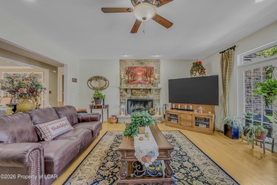 Private tree-lined driveway leads to this stunning 5 bedroom 6 on Blue Ridge Trail Golf Club in Pennsylvania - for sale on GolfHomes.com, golf home, golf lot