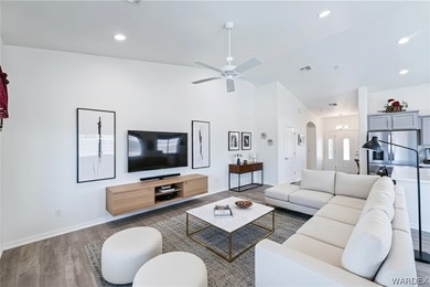 Welcome to this beautifully maintained 3-bedroom, 2-bath POOL on Desert Lakes Golf Course in Arizona - for sale on GolfHomes.com, golf home, golf lot