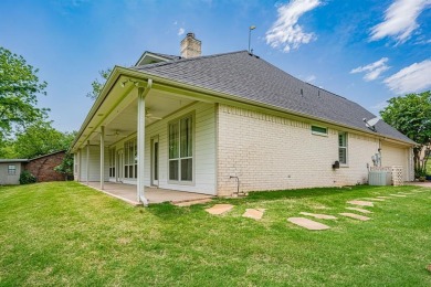 Price reduction!  Picturesque park-like backyard completely on Pecan Plantation Country Club in Texas - for sale on GolfHomes.com, golf home, golf lot