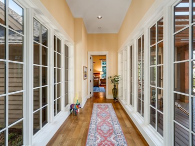 Craftsman-style Iron Horse residence perched above the 14th hole on Iron Horse Golf Club in Montana - for sale on GolfHomes.com, golf home, golf lot