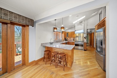 Escape to your private retreat! This stunning custom ranch on Big Run Golf Club in Illinois - for sale on GolfHomes.com, golf home, golf lot
