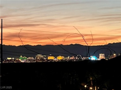 Modern Mediterranean home with iconic Strip views in the on South Shore At Lake Las Vegas in Nevada - for sale on GolfHomes.com, golf home, golf lot