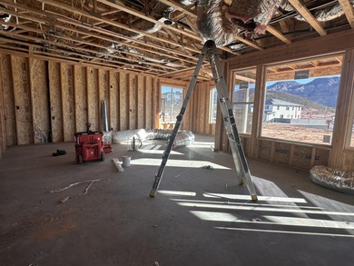 Now under construction with a unique lot and great views. 5 on Copper Rock Golf Course in Utah - for sale on GolfHomes.com, golf home, golf lot