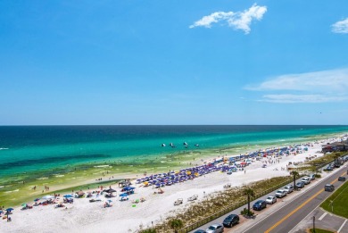 This turnkey fully furnished 1-bedroom condo at Majestic Sun on Seascape Golf Course in Florida - for sale on GolfHomes.com, golf home, golf lot