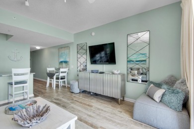 This turnkey fully furnished 1-bedroom condo at Majestic Sun on Seascape Golf Course in Florida - for sale on GolfHomes.com, golf home, golf lot