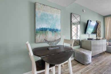 This turnkey fully furnished 1-bedroom condo at Majestic Sun on Seascape Golf Course in Florida - for sale on GolfHomes.com, golf home, golf lot