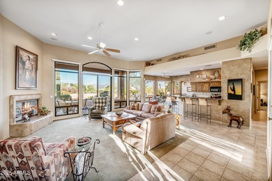 Mountain views and turn-key, move-in ready. Don't miss this on Tonto Verde Golf Club in Arizona - for sale on GolfHomes.com, golf home, golf lot