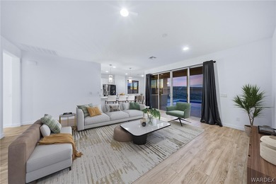 Experience elevated desert luxury in the prestigious Laughlin on Laughlin Ranch Golf Club in Arizona - for sale on GolfHomes.com, golf home, golf lot