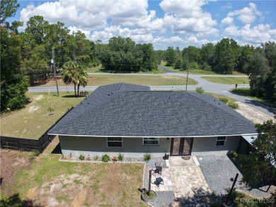 Unlock the potential in this nearly finished 4-bedroom, 2.5-bath on Citrus Springs Country Club in Florida - for sale on GolfHomes.com, golf home, golf lot