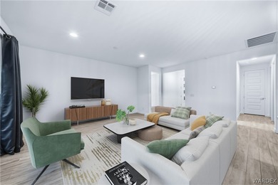 Experience elevated desert luxury in the prestigious Laughlin on Laughlin Ranch Golf Club in Arizona - for sale on GolfHomes.com, golf home, golf lot