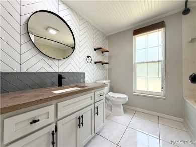 Unlock the potential in this nearly finished 4-bedroom, 2.5-bath on Citrus Springs Country Club in Florida - for sale on GolfHomes.com, golf home, golf lot