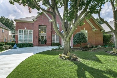 Situated on the picturesque 7th fairway of the exclusive gated on Hackberry Creek Country Club in Texas - for sale on GolfHomes.com, golf home, golf lot