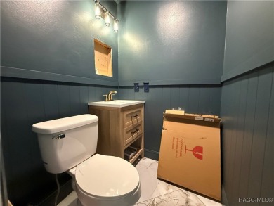 Unlock the potential in this nearly finished 4-bedroom, 2.5-bath on Citrus Springs Country Club in Florida - for sale on GolfHomes.com, golf home, golf lot