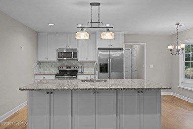 This beautifully renovated, one-level ranch is ideally located on Pinehurst Resort and Country Club in North Carolina - for sale on GolfHomes.com, golf home, golf lot