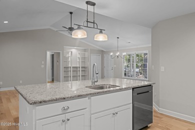 This beautifully renovated, one-level ranch is ideally located on Pinehurst Resort and Country Club in North Carolina - for sale on GolfHomes.com, golf home, golf lot