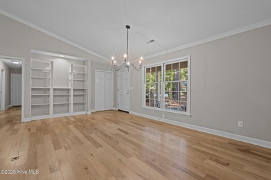 This beautifully renovated, one-level ranch is ideally located on Pinehurst Resort and Country Club in North Carolina - for sale on GolfHomes.com, golf home, golf lot