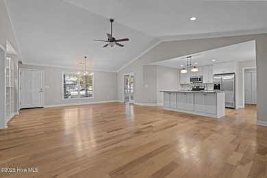 This beautifully renovated, one-level ranch is ideally located on Pinehurst Resort and Country Club in North Carolina - for sale on GolfHomes.com, golf home, golf lot