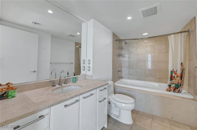 Stunning 1 bedroom & 1.5 bath high-rise condo with breathtaking on Las Vegas Country Club in Nevada - for sale on GolfHomes.com, golf home, golf lot