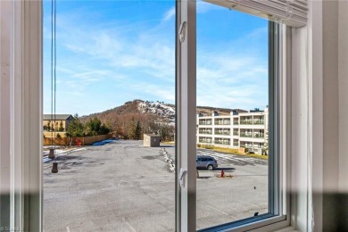 Enjoy ski slope views from this updated, turnkey two bedroom on Beech Mountain Club in North Carolina - for sale on GolfHomes.com, golf home, golf lot