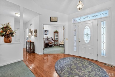 Beautifully maintained 3 bedroom home on the 4th green! This on Hawkridge Golf Course in Missouri - for sale on GolfHomes.com, golf home, golf lot