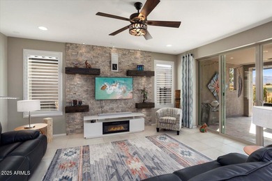 Fall in love with the Mountain Views on this highly upgraded on Copper Canyon Golf Club in Arizona - for sale on GolfHomes.com, golf home, golf lot