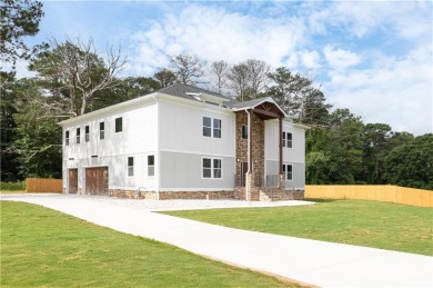 Welcome to this stunning new construction modern farmhouse on East Lake Golf Club in Georgia - for sale on GolfHomes.com, golf home, golf lot