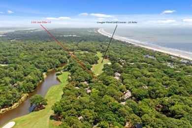 Experience resort living at its finest in this stunning on Kiawah Island Resort - Cougar Point in South Carolina - for sale on GolfHomes.com, golf home, golf lot