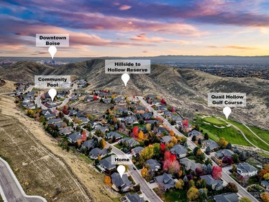 Now priced at $889,000, this elegant single-level home offers on Quail Hollow Golf Club in Idaho - for sale on GolfHomes.com, golf home, golf lot