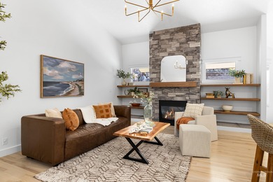 Now priced at $889,000, this elegant single-level home offers on Quail Hollow Golf Club in Idaho - for sale on GolfHomes.com, golf home, golf lot