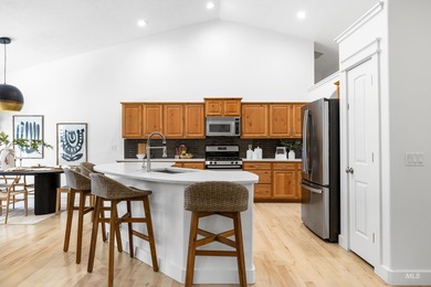 Now priced at $889,000, this elegant single-level home offers on Quail Hollow Golf Club in Idaho - for sale on GolfHomes.com, golf home, golf lot